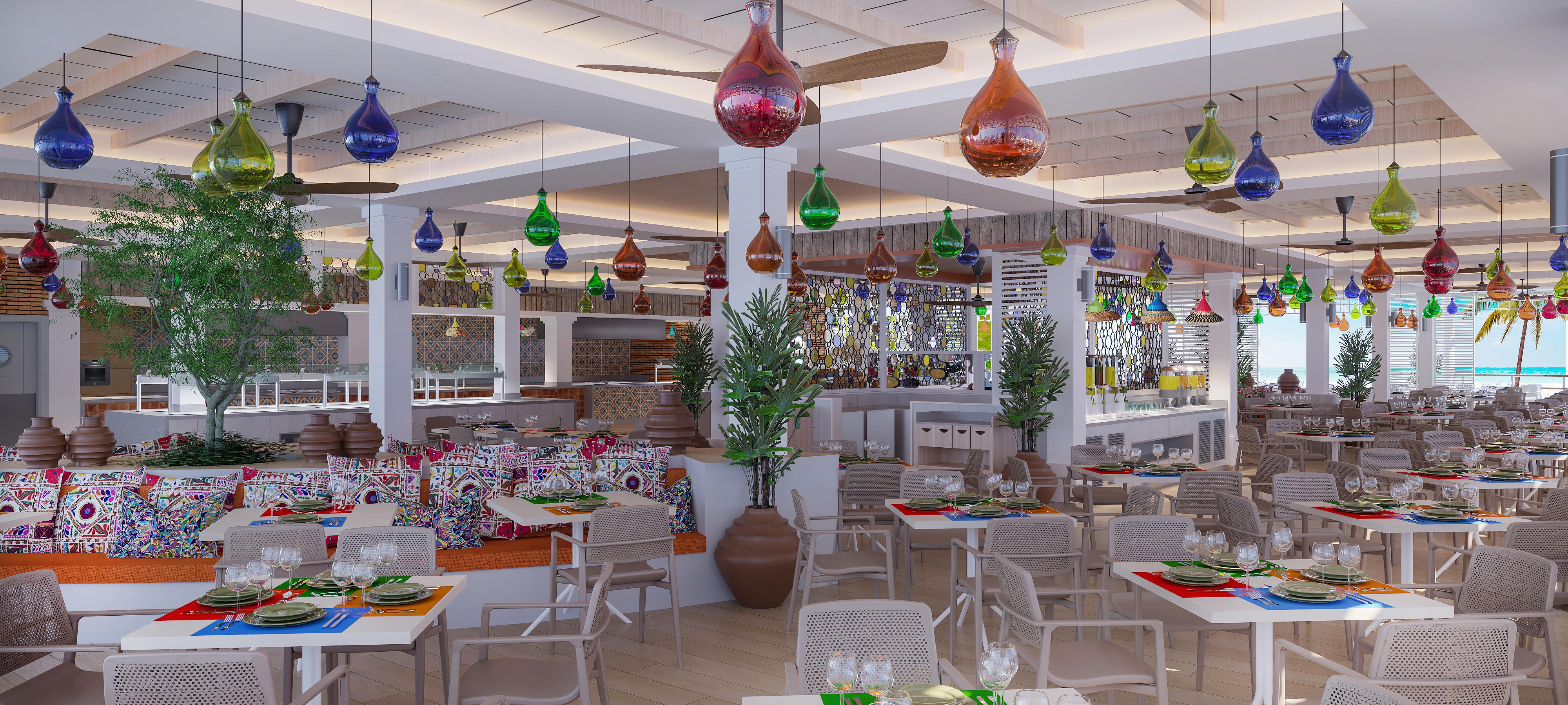 Bahia Principe Grand Bavaro - All Inclusive Punta Cana Esterno foto The buffet at the resort