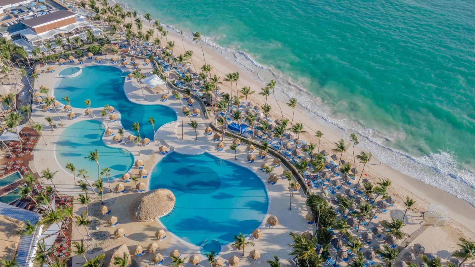 Bahia Principe Grand Bavaro - All Inclusive Punta Cana Esterno foto Aerial view of the beach at Hard Rock Hotel Vallarta